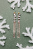Tiered Tassel Drop Earrings