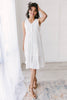 Time To Go Dress In White