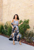 Timeless Neutral Tie Dye Maxi Dress