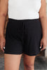 Ribbed & Ridiculously Comfy Shorts In Black