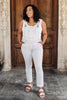 Railroad Stripe Overalls