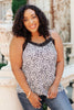 Spots N Lace Camisole In White