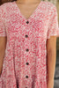 Red Flora Dress