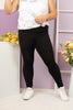 Soft As Butter Moto Leggings in Black