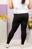 Soft As Butter Moto Leggings in Black