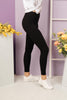 Soft As Butter Moto Leggings in Black