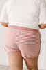 Varsity Stripes Bottoms in Rust