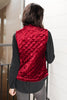 Velvet Luxury Quilted Vest