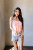 Wild N Tie Dyed Tank In Indigo