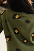 Winter Greens and Spots Sweater