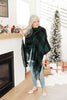 DOORBUSTER Wishes Shawl Come True in Hunter Green