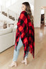 Wishes Shawl Come True in Red