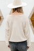 Wrapped In Waffle Knit Top