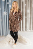 You Time Robe in Leopard