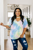 All Choked Up Tie Dye Top