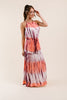 Bamboo Coral Halter Dress