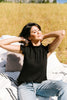Build Me Up Buttercup Top In Black