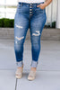 Buttons Holes & Cuffs Jeans