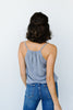 Charlize Surplice Tank In Flint