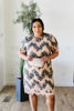 Chevron Lace Dress
