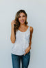 Cloudy With A Chance Of Stars Tank In Blue