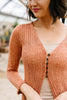 Copper Sweater Maxi Cardi