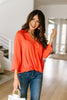 Coral Surplice Blouse