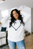 Count The Ways Fuzzy Pullover In Ivory