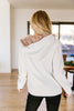 Head Over Heels Sherpa Lined Hoodie In Gray