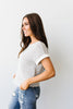Heathered Stripes Top
