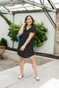 Just Skating By Striped T-Shirt Dress
