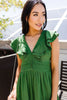 Kiwi Ruffles Dress