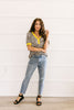 Lemon Leopard Top