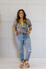 Lemon Leopard Top