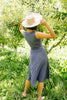 Missing You Swiss Dot Midi Dress