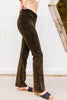 Mountain Pose Mineral Wash Yoga Pants In Brown