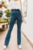 Mountain Pose Mineral Wash Yoga Pants In Teal
