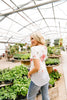 My Garden Overfloweth Top In Ivory