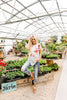 My Garden Overfloweth Top In Ivory