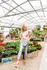 My Garden Overfloweth Top In Ivory