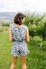 Pale Blue Kitty Romper