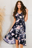 Pale Poppies Midi Dress