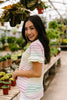 Pastel Palette Ruffle Sleeve Top