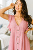 Picture This Mauve Midi Dress