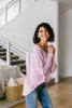 Pink Lavender Textured Top