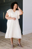 Pretty Pleats With A Cherry On Top Dress