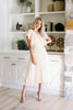Pretty Pleats With A Cherry On Top Dress