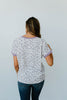 Purple Leopard V-Neck