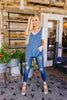 Raglan Spotted Sleeve Top