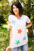 Rainbow Star V-Neck